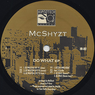 McShyzt / Do What EP front