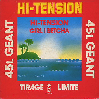 Hi-Tension / Hi-Tension c/w Girl I Betcha front