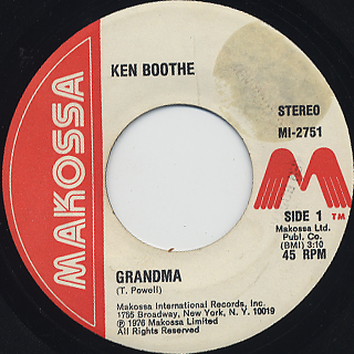Ken Boothe / Grandma
