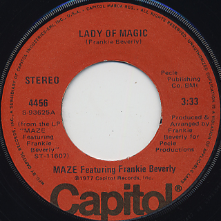 Maze Featuring Frankie Beverly / Lady Of Magic front