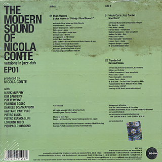 Nicola Conte / The Modern Sound Of Nicola Conte (Versions In Jazz-Dub) EP back