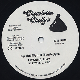 Pied Piper Of Funkingham / I Wanna Play c/w Blow Some Funk This Way front