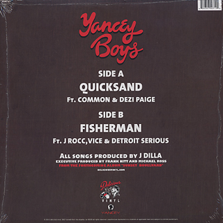 Yancey Boys / Quicksand back