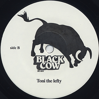 Black Cow / mojito c/w Toni the Lefty back