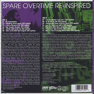 Damu The Fudgemunk / Spare Overtime (White Vinyl + 7inch) back