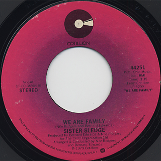 Sister Sledge / We Are Family c/w Easier To Love