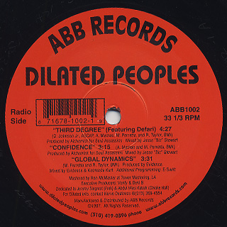 Dilated Peoples / Third Degree front