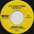Senor Soul / It's Your Thing