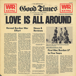 War feat. Eric Burdon / Love Is All Around front