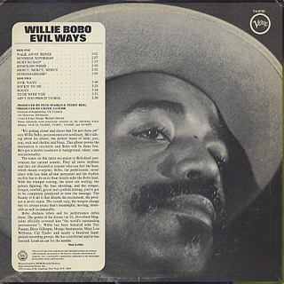 Willie Bobo / Evil Ways back