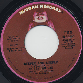 Bobby Wilson / Deeper And Deeper