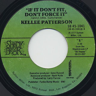 Kellee Patterson / If I Don't Fit, Don't Force It front
