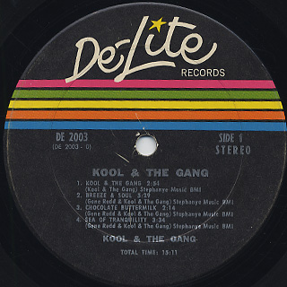 Kool and The Gang / S.T. label