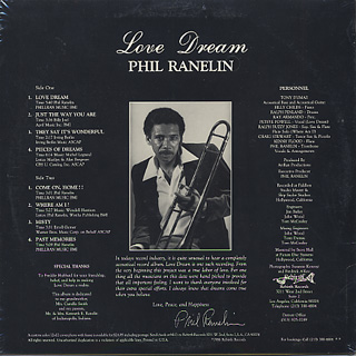 Phil Ranelin / Love Dream back