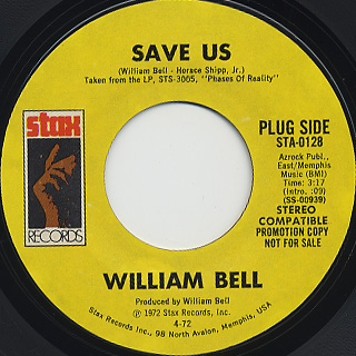 William Bell / Save Us back