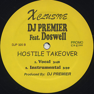 DJ Premier feat. Dosewell / Watch Yourself back
