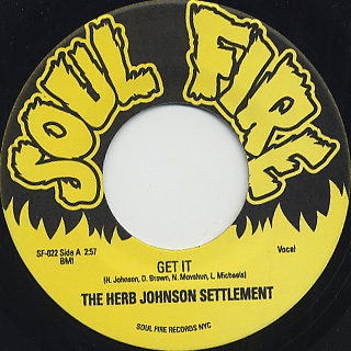 Herb Johnson Settlement / Get It front