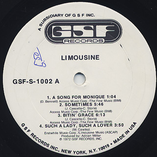 Limousine / S.T. label