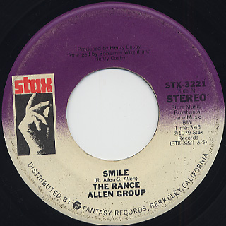 Rance Allen Group / Smile front