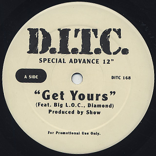 D.I.T.C. / Get Yours front