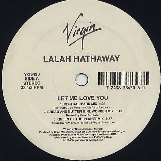 Lalah Hathaway / Let Me Love You front