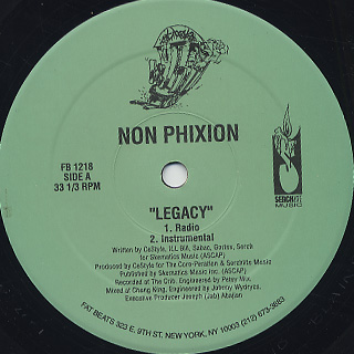 Non-Phixion / Legacy back