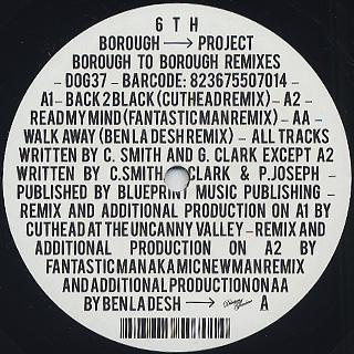 6th Borough Project / Borough To Borough Remixes back