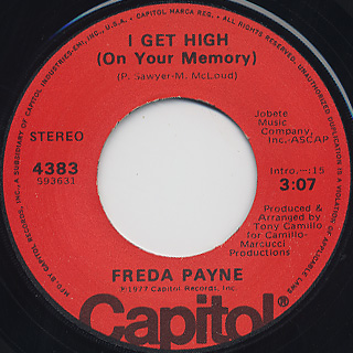 Freda Payne / I Get High (On Your Memory)