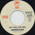 George Duke / Say That You Will