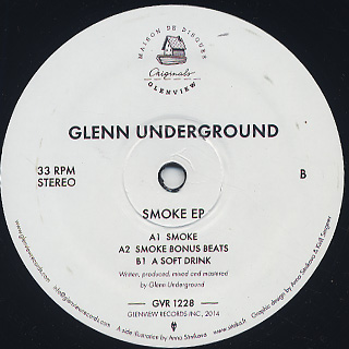 Glenn Underground / Smoke EP back