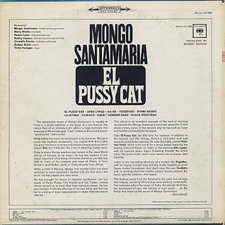 Mongo Santamaria / El Pussy Cat back