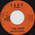 Out-of-Sights / My Woman's Love c/w I Was Wrong