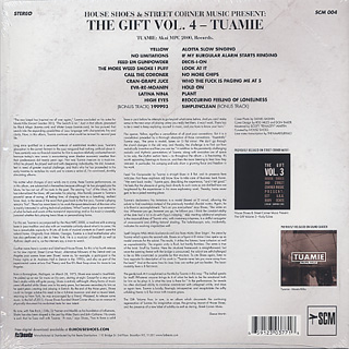 Tuamie / House Shoes Presents: The Gift: Volume Four back