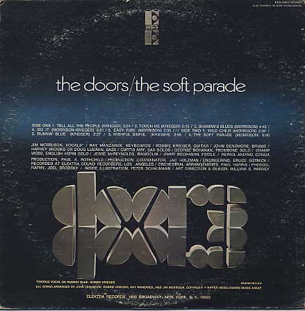 Doors / The Soft Parade back