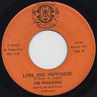 Pharaohs, The - Love and Happiness (Used 7