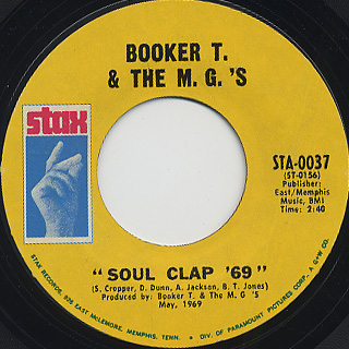 Booker T & The M.G.'s /  Soul Clap '69