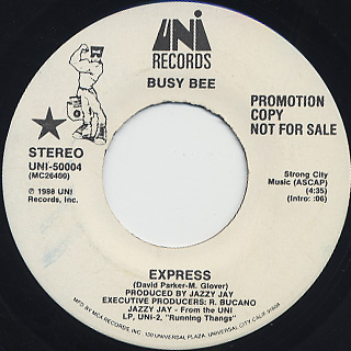 Busy Bee / Express(Promo 45s)