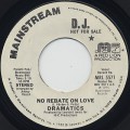 Dramatics / No Rebate On Love