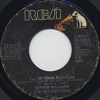 Esther Williams / I'll Be Your Pleasure c/w Make It With You