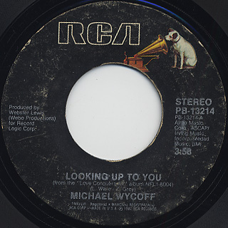 Michael Wycoff / Looking Up To You (45)