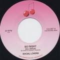 Social Lovers / So Right c/w Call Me Up