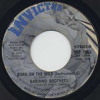 Barinno Brothers / Born On The Wild back