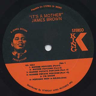 James Brown / It's A Mother label