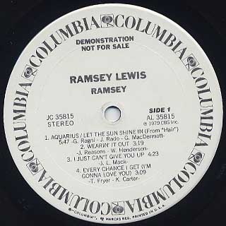 Ramsey Lewis / Ramsey label