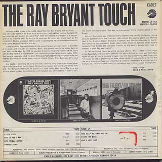 Ray Bryant / Touch back