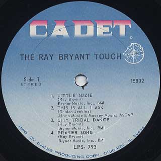 Ray Bryant / Touch label