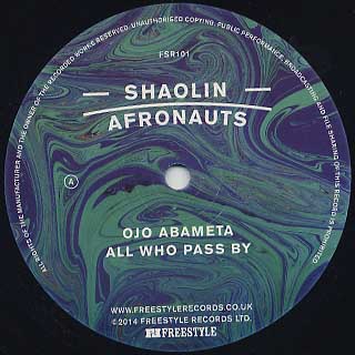 Shaolin Afronauts / Ojo Abameta front