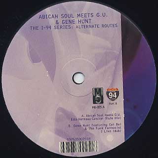Abicah Soul Meet G.U. / The I-94 Series: Alternate Routes front