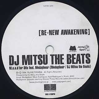 DJ Mitsu The Beats / M.o.o.d for Otis front