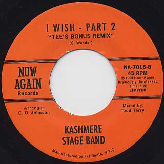 Kashmere Stage Band / I Wish back